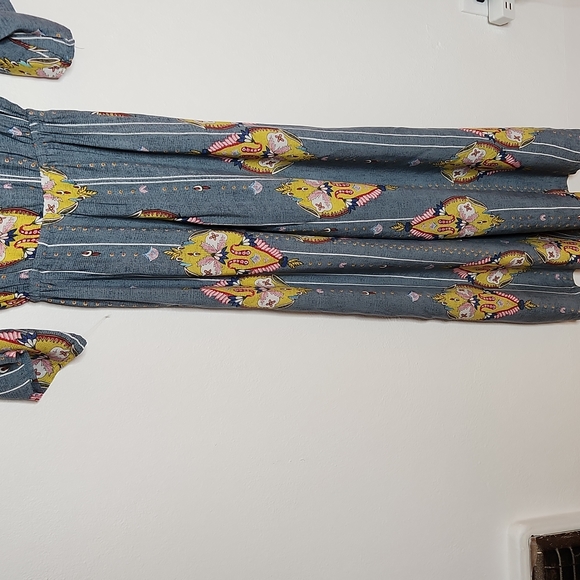 Anthropolpgie Jaase Boho Bohemian Wide Leg Jumper - Picture 6 of 16